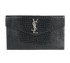 Uptown Croc Embossed Clutch, front view